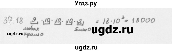 ГДЗ (Решебник к учебнику 2013) по алгебре 10 класс Мерзляк А.Г. / §37 / 37.18