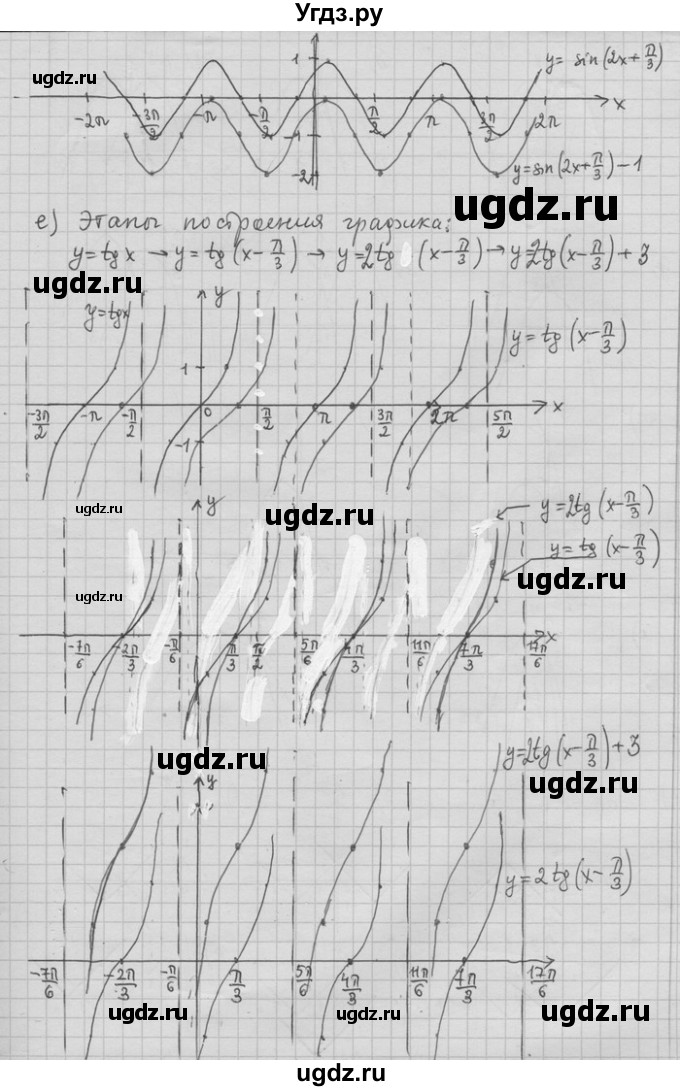 ГДЗ (Решебник) по алгебре 11 класс Никольский С. М. / номер / § 1 / 65(продолжение 3)