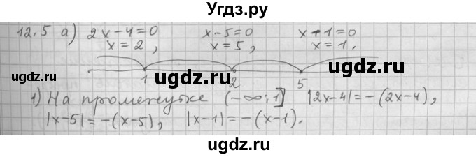 ГДЗ (Решебник) по алгебре 11 класс Никольский С. М. / номер / § 12 / 5