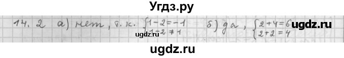 ГДЗ (Решебник) по алгебре 11 класс Никольский С. М. / номер / § 14 / 2