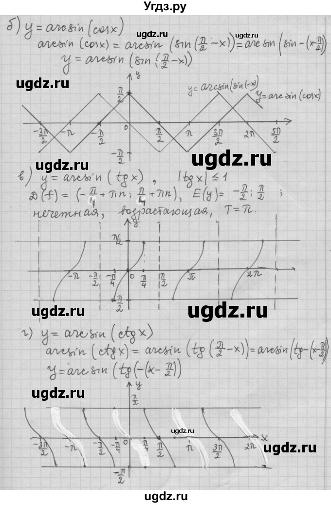 ГДЗ (Решебник) по алгебре 11 класс Никольский С. М. / номер / § 3 / 21(продолжение 2)