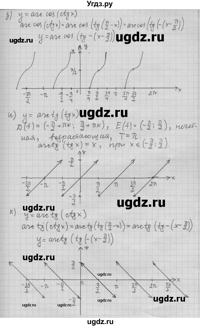 ГДЗ (Решебник) по алгебре 11 класс Никольский С. М. / номер / § 3 / 21(продолжение 4)