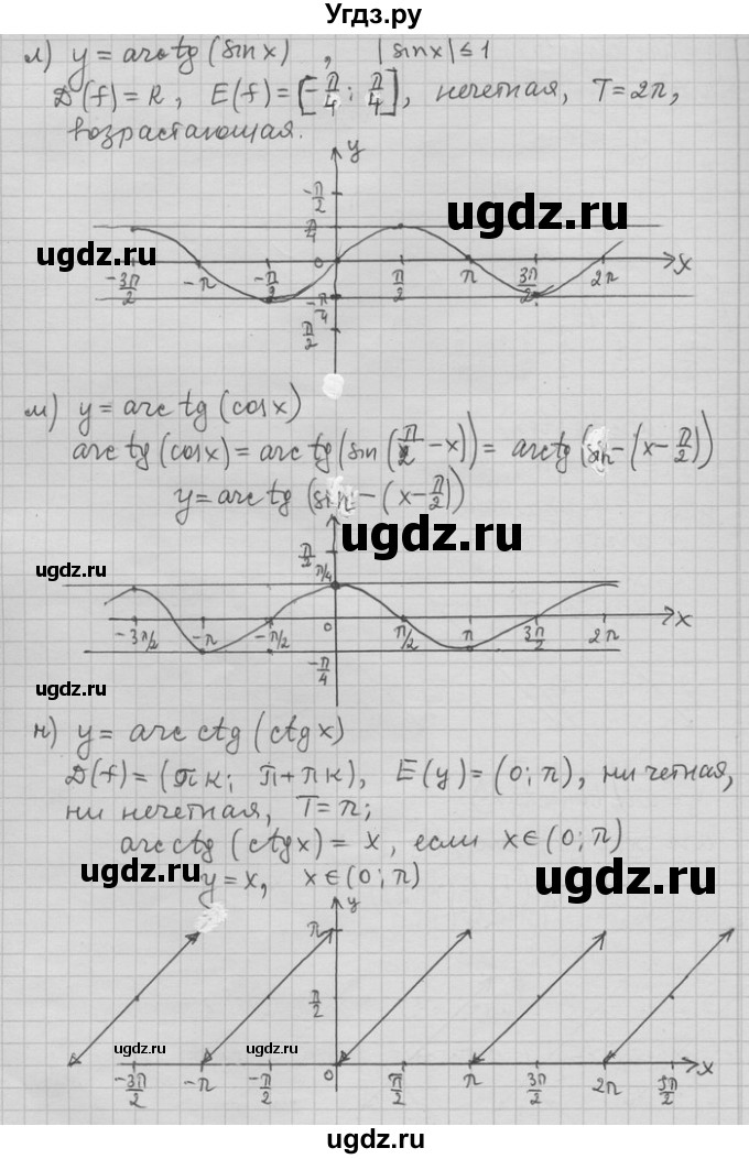ГДЗ (Решебник) по алгебре 11 класс Никольский С. М. / номер / § 3 / 21(продолжение 5)