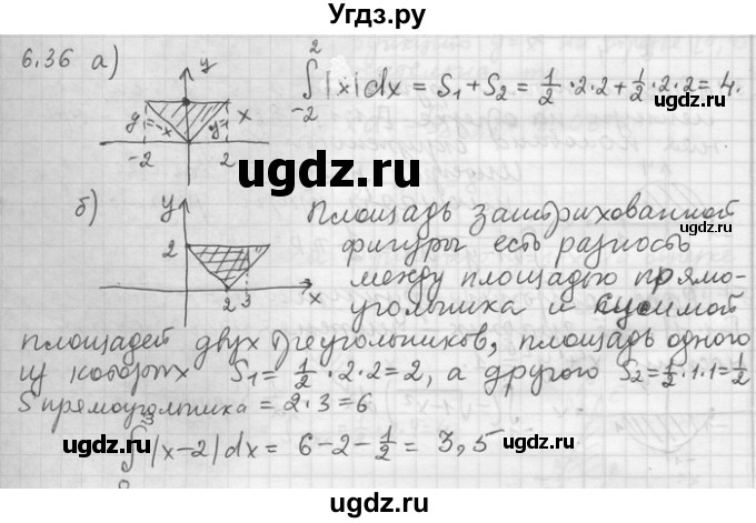 ГДЗ (Решебник) по алгебре 11 класс Никольский С. М. / номер / § 6 / 36
