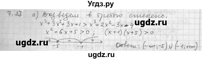 ГДЗ (Решебник) по алгебре 11 класс Никольский С. М. / номер / § 7 / 23
