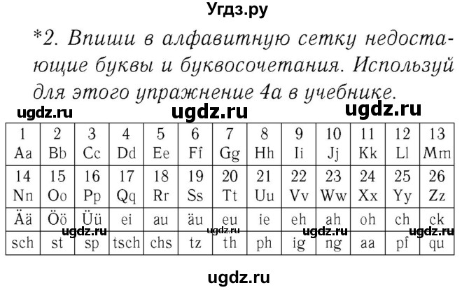 ГДЗ (Решебник №2) по немецкому языку 3 класс (рабочая тетрадь) И.Л. Бим / часть 1. страница номер / 30