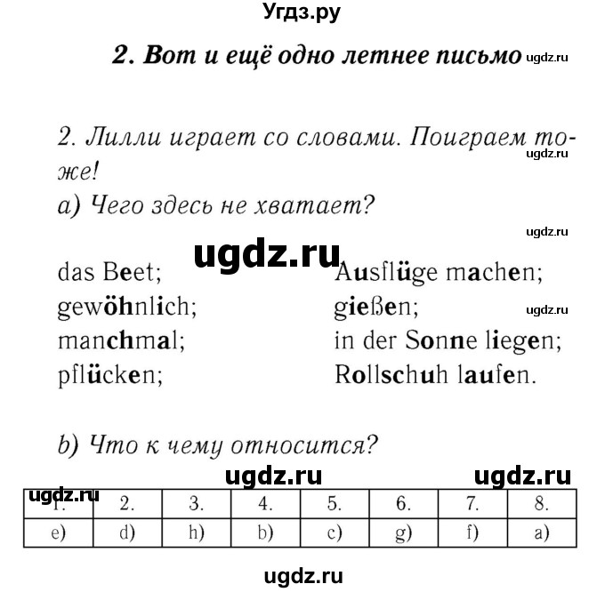 ГДЗ (Решебник 2) по немецкому языку 4 класс И.Л. Бим / часть 1, страница номер / 27