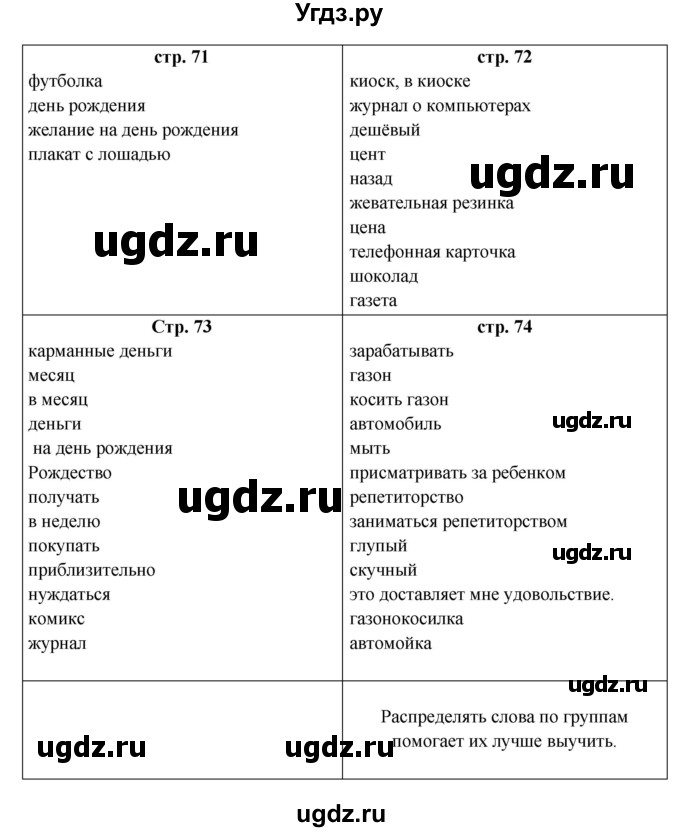 ГДЗ (Решебник) по немецкому языку 5 класс (рабочая тетрадь Horizonte) М. М. Аверин / страница номер / 63(продолжение 2)