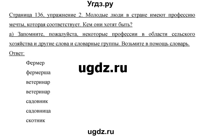 ГДЗ (решебник) по немецкому языку 9 класс И.Л. Бим / ГЛАВА 3 / 4. Wir sind ganz Ohr. (Мы внимательно слушаем) / 2