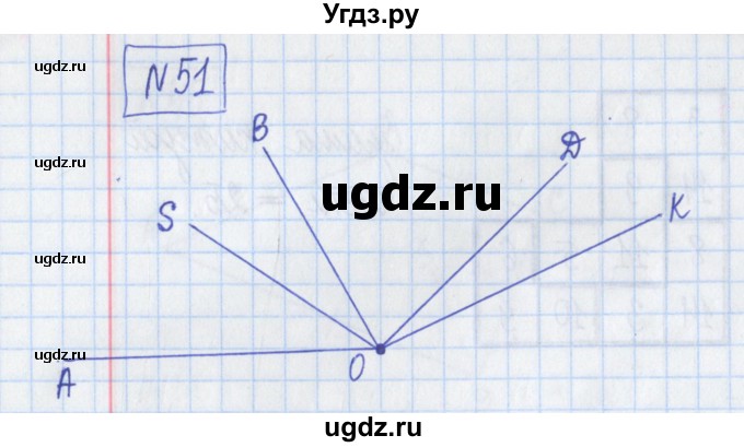 ГДЗ (Решебник) по математике 5 класс (Рабочая тетрадь ) Г.К. Муравин / задание / 51