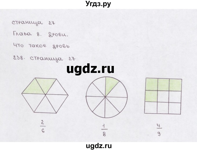 ГДЗ (Решебник) по математике 5 класс (рабочая тетрадь) Е.А. Бунимович / упражнение / 238