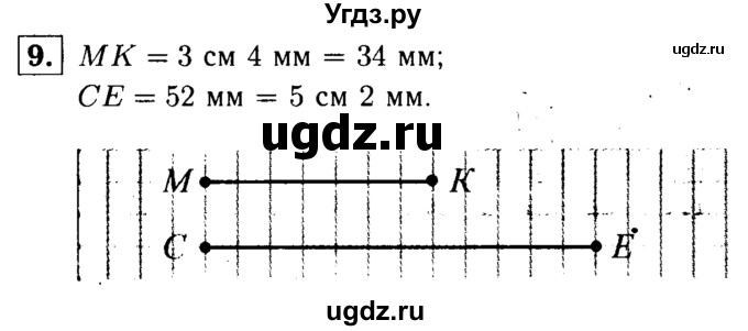 ГДЗ (решебник №1) по математике 5 класс (дидактические материалы) А.С. Чесноков / самостоятельная работа / вариант 3 / 9