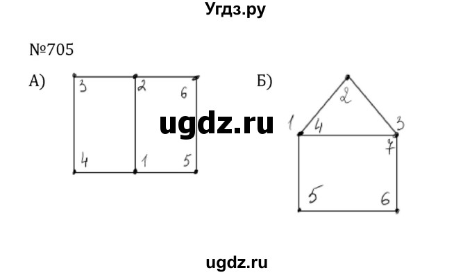 ГДЗ (Решебник к учебнику 2022) по математике 5 класс С.М. Никольский / задание номер / 705