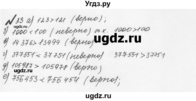 ГДЗ (Решебник №2 к учебнику 2016) по математике 5 класс С.М. Никольский / задание номер / 33