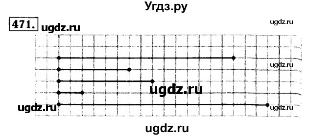 ГДЗ (Решебник №2) по математике 5 класс ( Арифметика. Геометрия.) Е.А. Бунимович / упражнение номер / 471