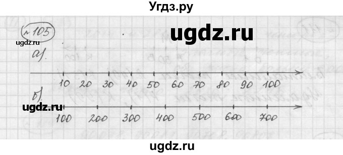 ГДЗ (Решебник к учебнику 2015) по математике 5 класс Дорофеев Г. В. / номер / 105