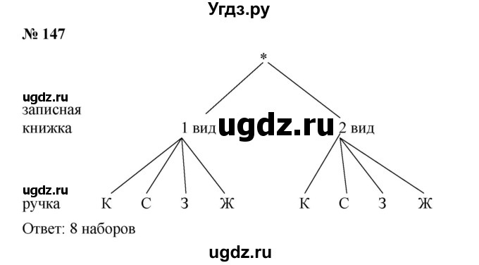 ГДЗ (Решебник к учебнику 2019) по математике 5 класс Дорофеев Г. В. / номер / 147