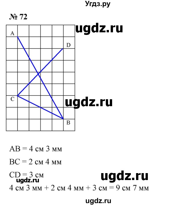 ГДЗ (Решебник к учебнику 2019) по математике 5 класс Дорофеев Г. В. / номер / 72