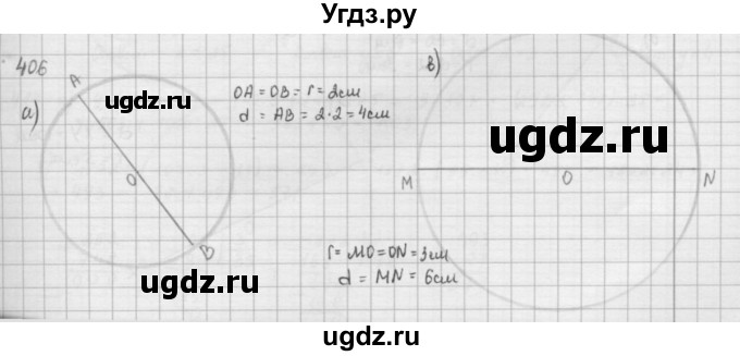 ГДЗ (решебник) по математике 5 класс И.И. Зубарева / номер / 406