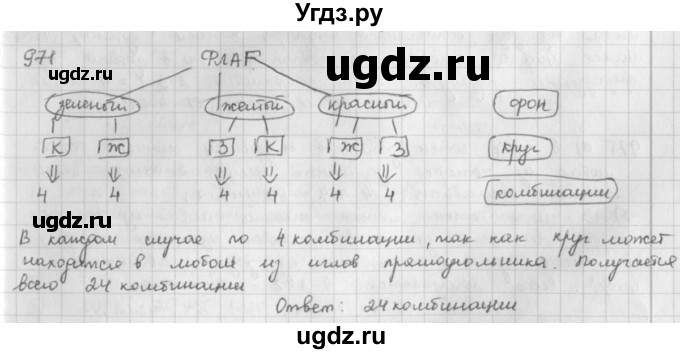 ГДЗ (решебник) по математике 5 класс И.И. Зубарева / номер / 971