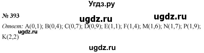 ГДЗ (Решебник №1) по математике 5 класс (рабочая тетрадь) А.Г. Мерзляк / номер / 393