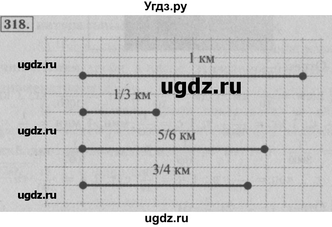ГДЗ (Решебник №2) по математике 5 класс (рабочая тетрадь) А.Г. Мерзляк / номер / 318
