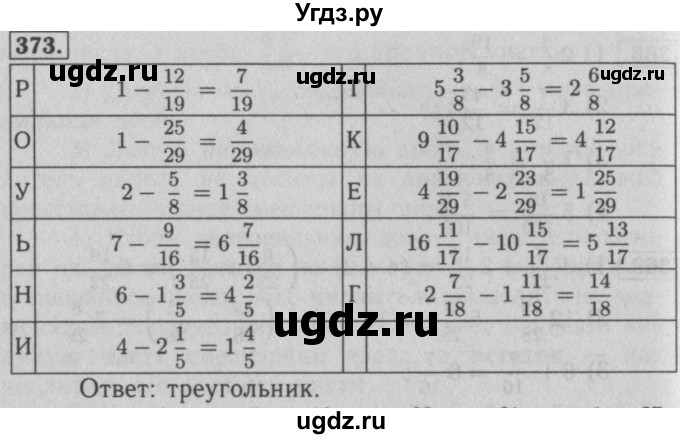 ГДЗ (Решебник №2) по математике 5 класс (рабочая тетрадь) А.Г. Мерзляк / номер / 373