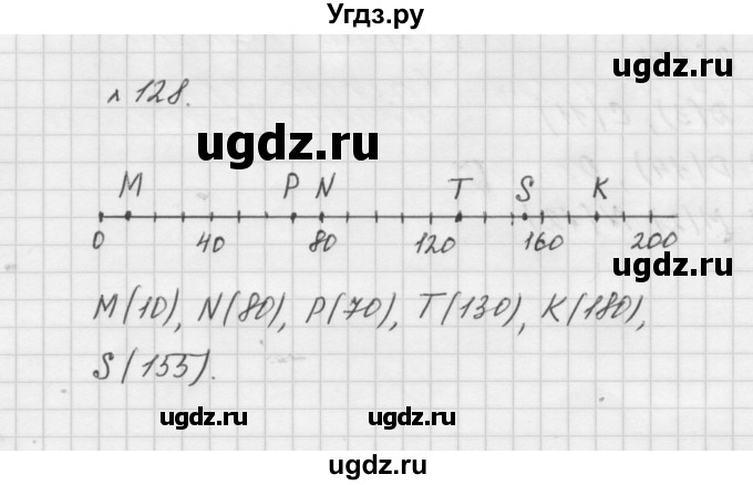 ГДЗ (Решебник №1 к учебнику 2016) по математике 5 класс А.Г. Мерзляк / номер / 128