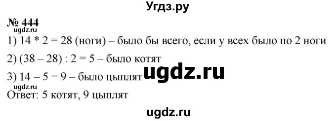 ГДЗ (Решебник к учебнику 2021) по математике 5 класс А.Г. Мерзляк / номер / 444