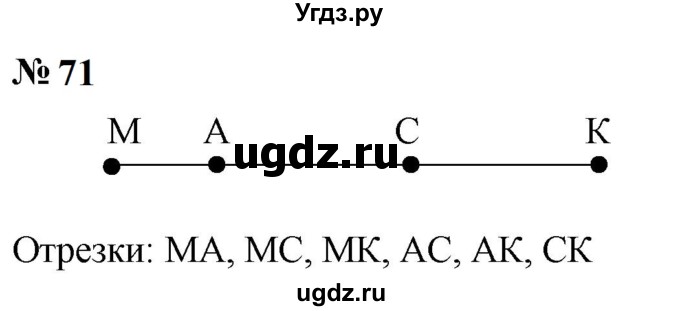 ГДЗ (Решебник к учебнику 2023) по математике 5 класс А.Г. Мерзляк / номер / 71