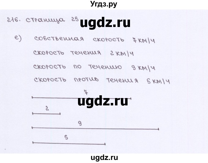 ГДЗ (Решебник) по математике 5 класс (рабочая тетрадь) Потапов М. К. / часть 2. страница / 25(продолжение 3)