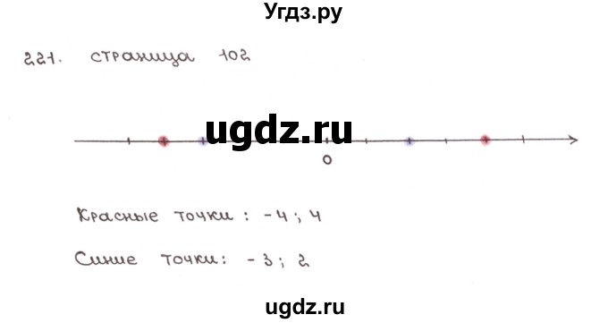 ГДЗ (Решебник №1) по математике 6 класс (тетрадь тренажёр) Бунимович Е.А. / упражнение / 221