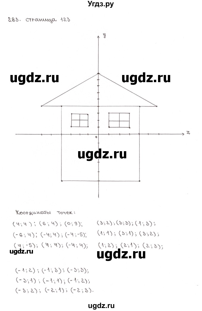 ГДЗ (Решебник №1) по математике 6 класс (тетрадь тренажёр) Бунимович Е.А. / упражнение / 283