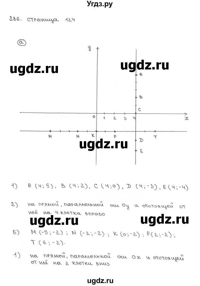 ГДЗ (Решебник №1) по математике 6 класс (тетрадь тренажёр) Бунимович Е.А. / упражнение / 286