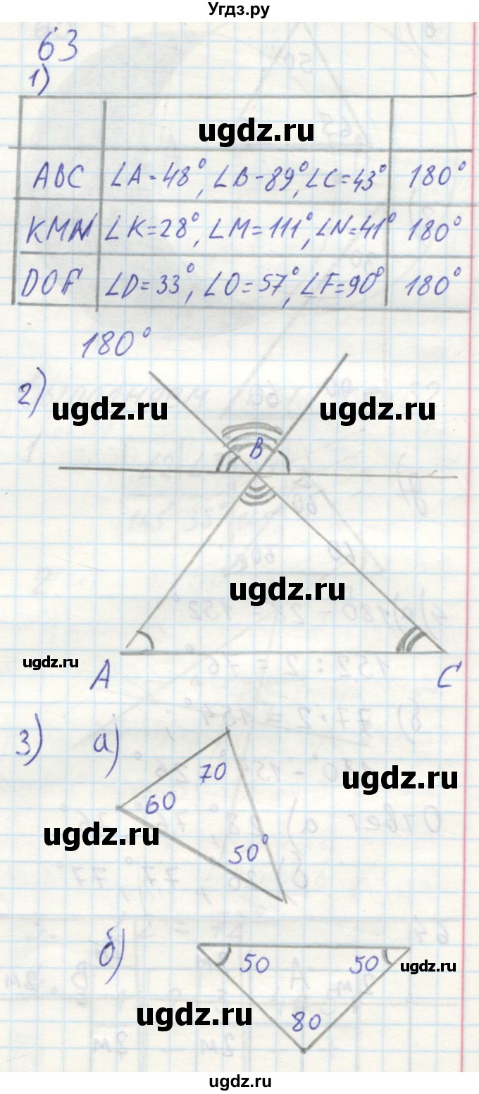 ГДЗ (Решебник №2) по математике 6 класс (тетрадь тренажёр) Бунимович Е.А. / упражнение / 63