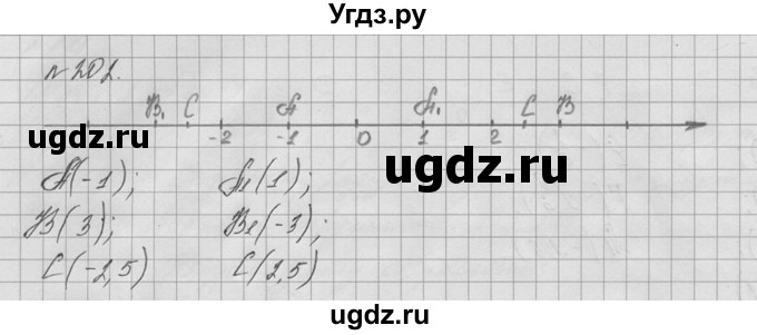 ГДЗ (решебник №2) по математике 6 класс (дидактические материалы) А.С. Чесноков / самостоятельная работа / вариант 1 / 202