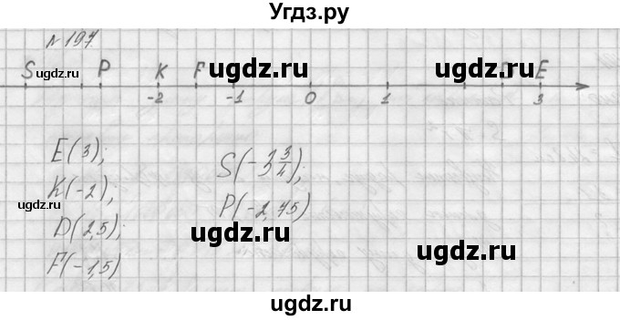 ГДЗ (решебник №2) по математике 6 класс (дидактические материалы) А.С. Чесноков / самостоятельная работа / вариант 2 / 197