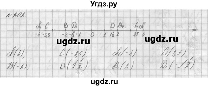 ГДЗ (решебник №2) по математике 6 класс (дидактические материалы) А.С. Чесноков / самостоятельная работа / вариант 2 / 202