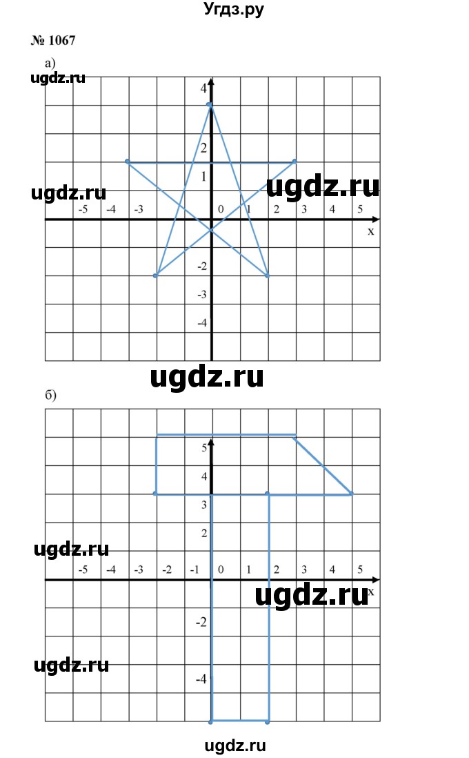 ГДЗ (Решебник №1) по математике 6 класс Никольский С.М. / задание номер / 1067