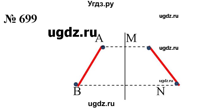 ГДЗ (Решебник №1) по математике 6 класс Никольский С.М. / задание номер / 699