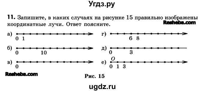 ГДЗ (Учебник) по математике 6 класс Зубарева И.И. / номер / 11
