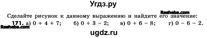 ГДЗ (Учебник) по математике 6 класс Зубарева И.И. / номер / 171