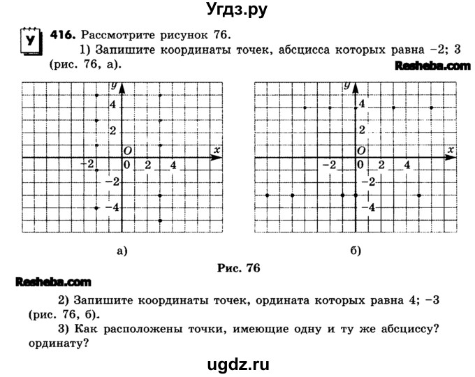 ГДЗ (Учебник) по математике 6 класс Зубарева И.И. / номер / 416