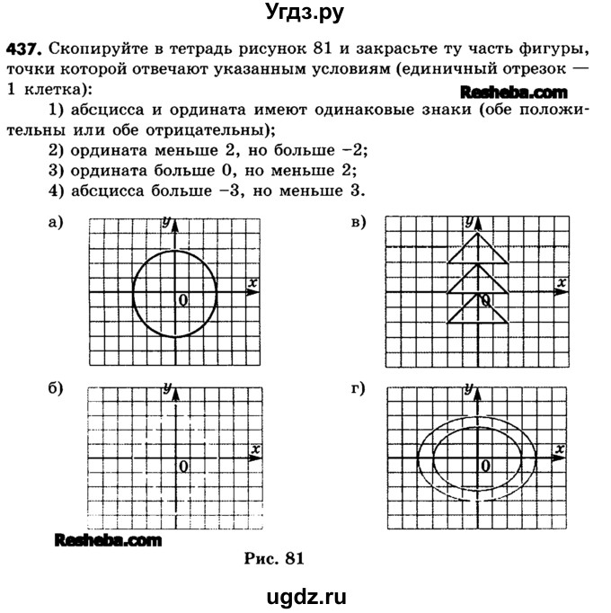 ГДЗ (Учебник) по математике 6 класс Зубарева И.И. / номер / 437