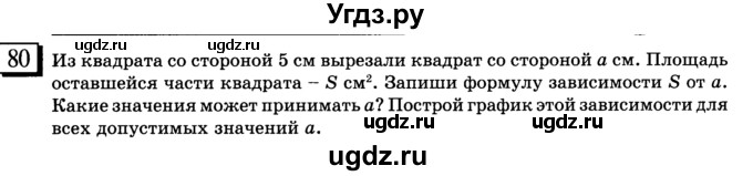 ГДЗ (учебник) по математике 6 класс Л. Г. Петерсон / часть 1 / 80