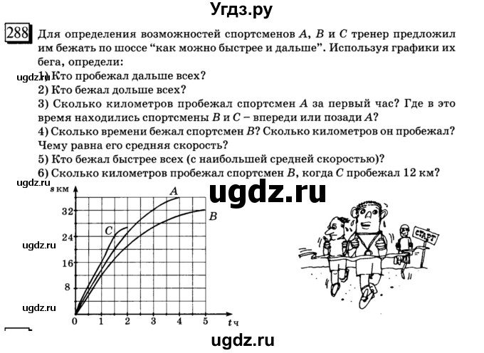 ГДЗ (учебник) по математике 6 класс Л. Г. Петерсон / часть 2 / 288