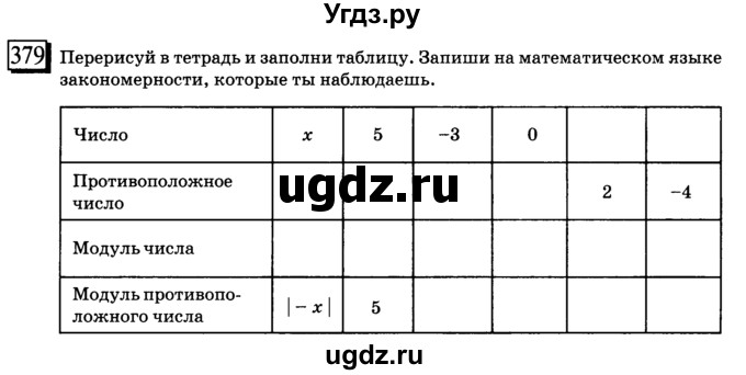 ГДЗ (учебник) по математике 6 класс Л. Г. Петерсон / часть 2 / 379