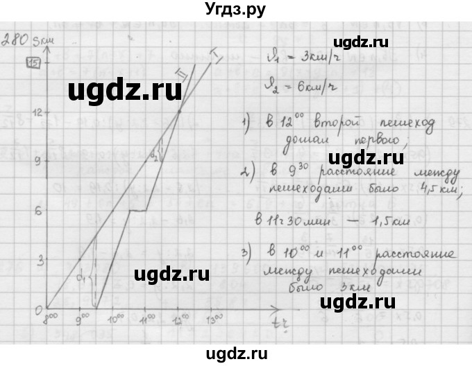 ГДЗ (Решебник) по математике 6 класс Л. Г. Петерсон / часть 1 / 280