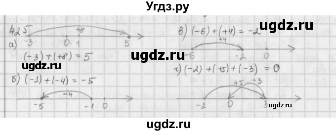 ГДЗ (Решебник) по математике 6 класс Л. Г. Петерсон / часть 2 / 425