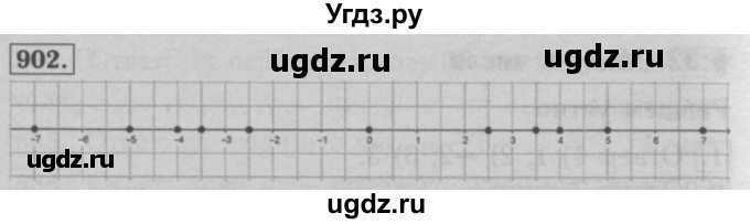 ГДЗ (Решебник №2 к учебнику 2016) по математике 6 класс А.Г. Мерзляк / номер / 902